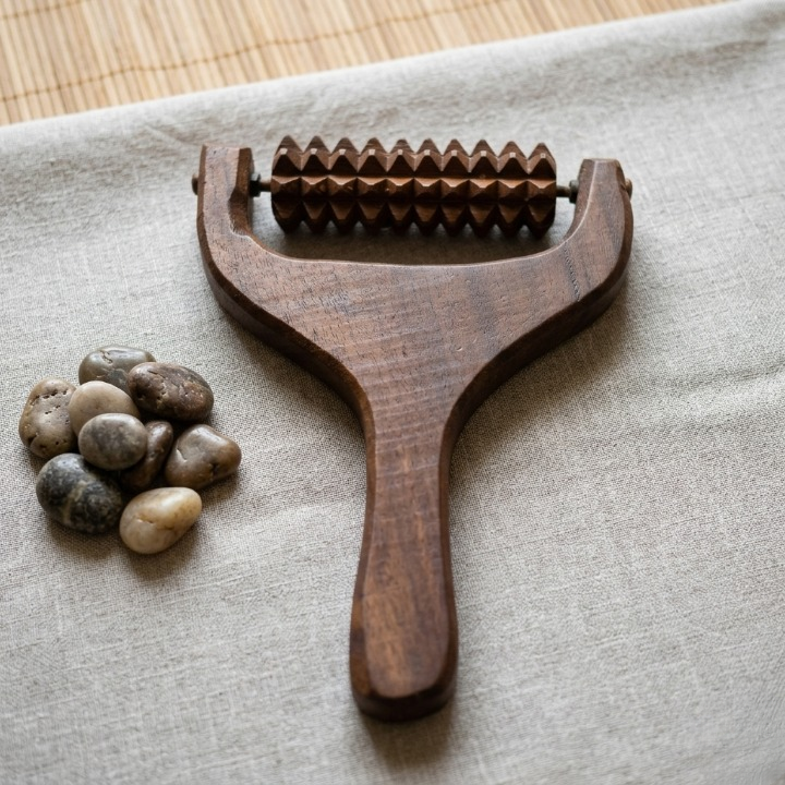 Wooden ZenRoll – Scalp, Head, Neck & Shoulder Massager - Image 5